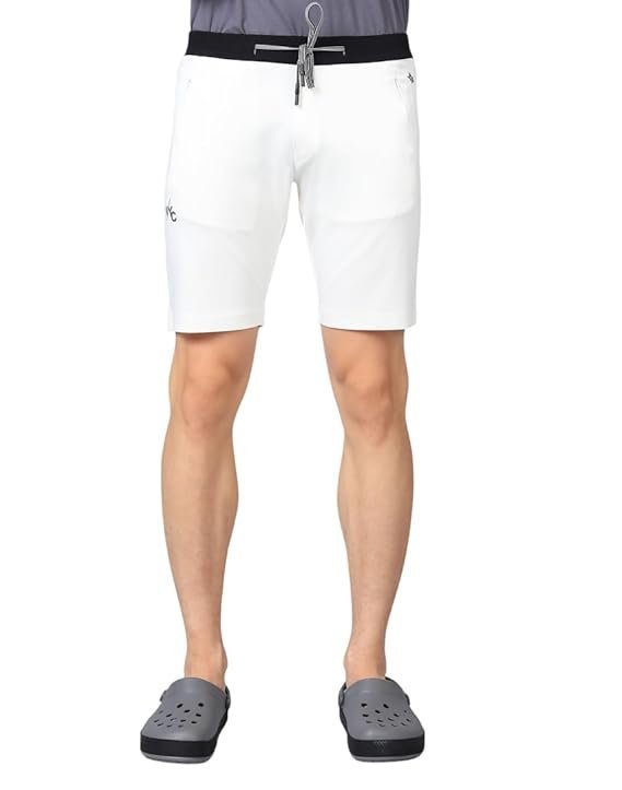 TYZ Shorts for Men, Drawstring Waist with Contrast Black Band, Casual wear, Casual Shorts