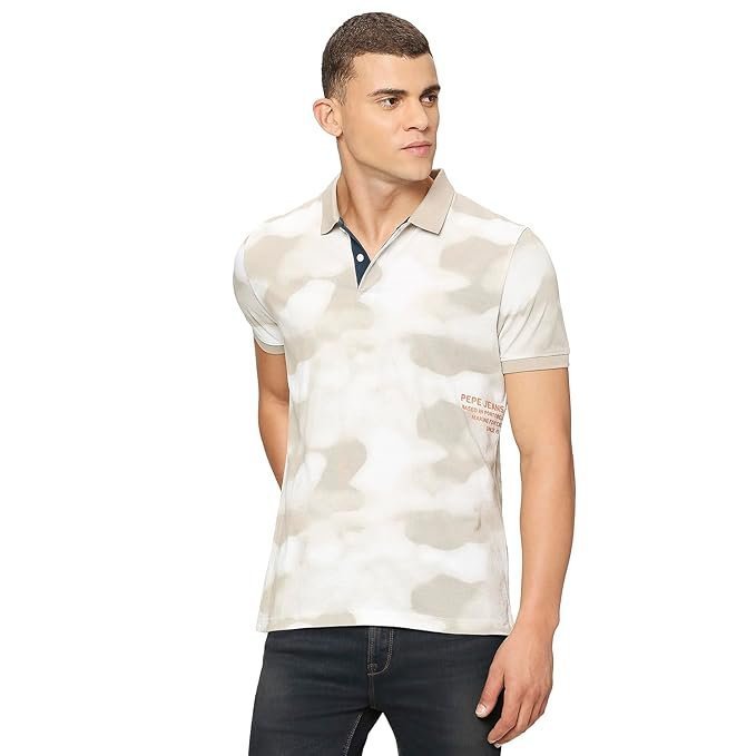 Pepe Jeans Men's Cotton Regular Fit T-Shirt