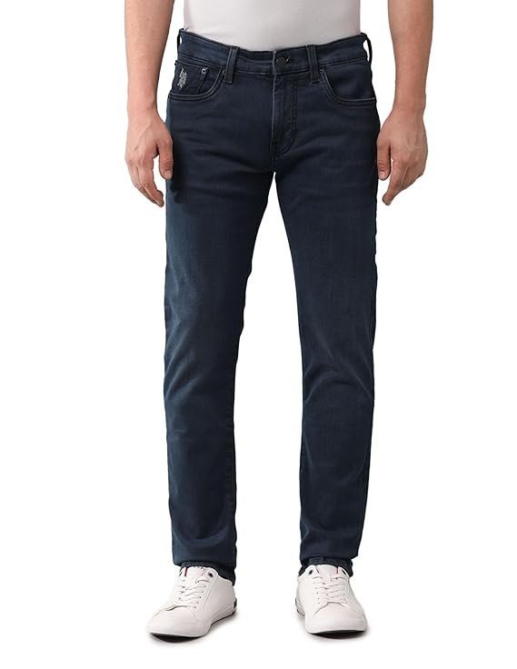 Denim Co. Men's Brandon Slim Tapered Fit Ultra Soft Jeans