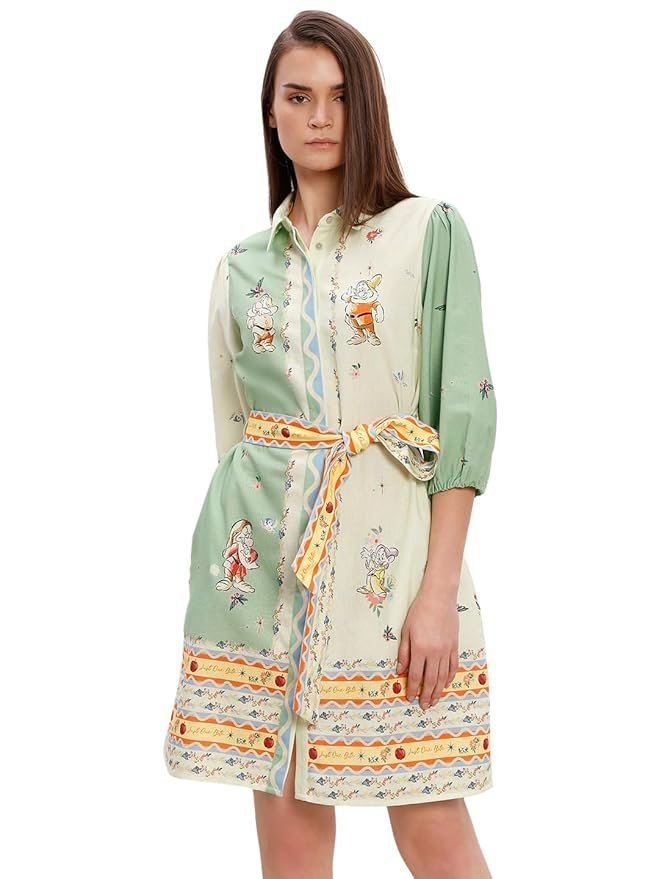 VERO MODA Women's Cotton A-Line Mini Dress