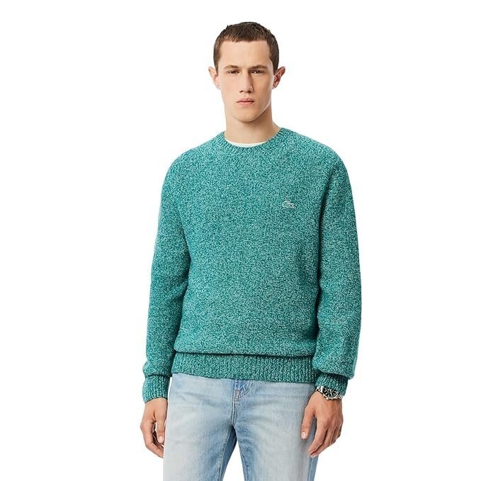 Lacoste Men's Wool Modern Pullover Sweater