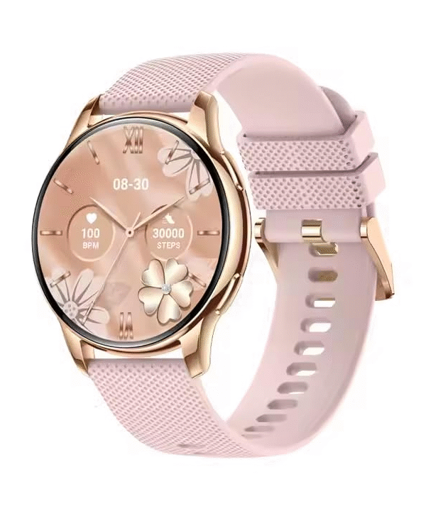 Shyenah Innovations SH:Y11 Ladies Slim (10mm) and Stylish Smartwatch 1.32" AMOLED Display, Heart Rate, Blood Oxygen and Blood Pressure Tracker, IP68 Waterproof with 100+ Comprehensive Sports Tracking