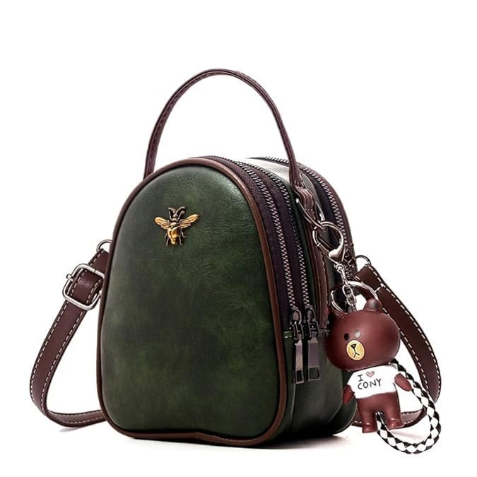 INOVERA (LABEL) Women's Inovera Cross-Body Shoulder Sling Bag Mobile Purse Handbag With Adjustable Strap