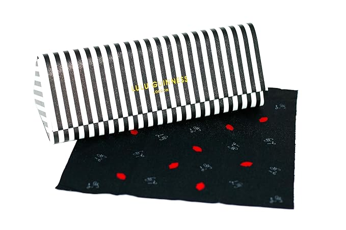 Lulu Guinness L190 Oversized Square Sunglasses for Women, 56 mm, UV400 Protection - Image 4